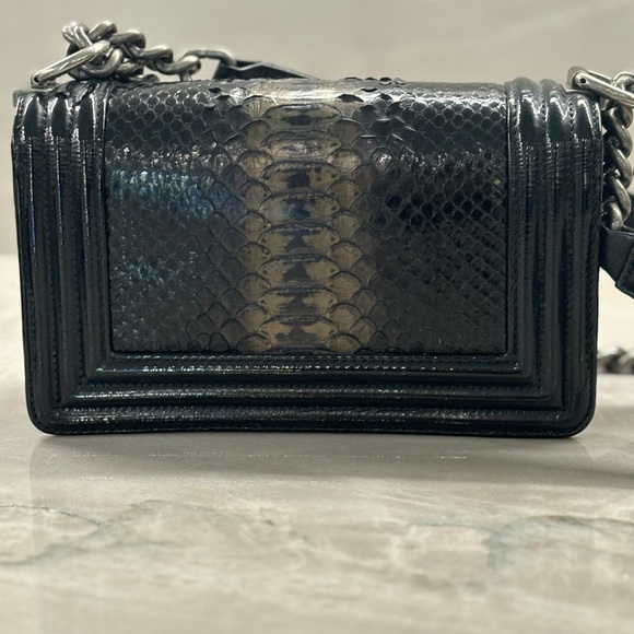 Chanel Small Boy Bag Python - Picture 3 of 11